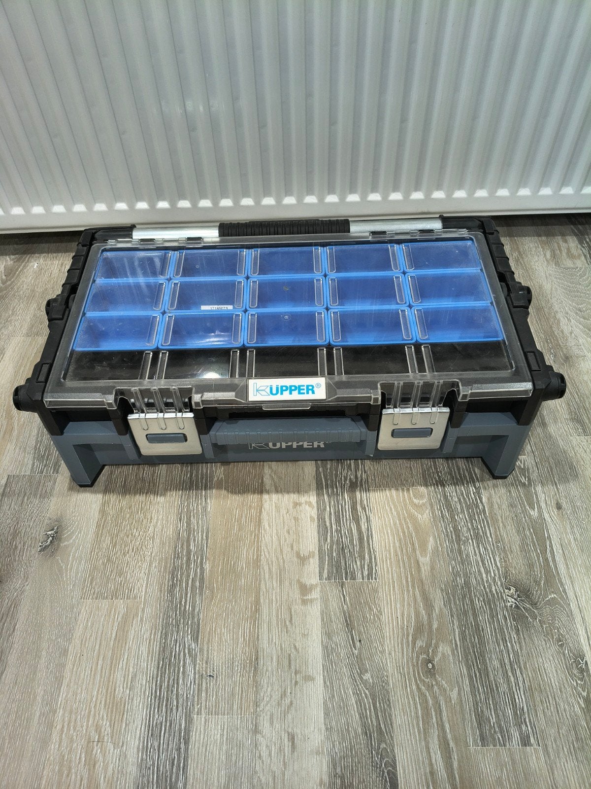 Kupper sorteerdoos met 2 lagen en 27 bakjes, Ophalen, Zo goed als nieuw