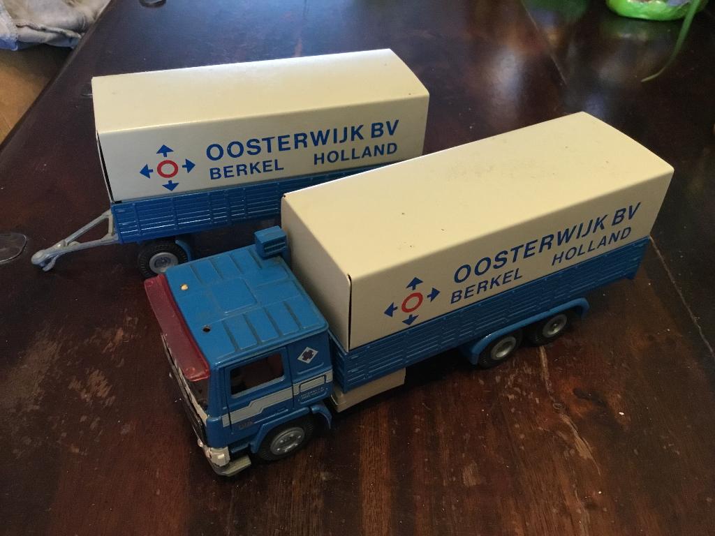 Tekno - Volvo 12 Turbo 6 met aanhanger - Oosterwijk Berkel, Ophalen of Verzenden, Gebruikt, Bus of Vrachtwagen, Tekno