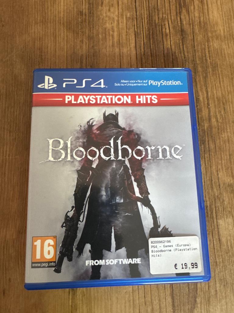 Bloodborne (Playstation Hits) PS4 - Actie RPG, 1 speler, Ophalen of Verzenden, Zo goed als nieuw, Role Playing Game (Rpg)