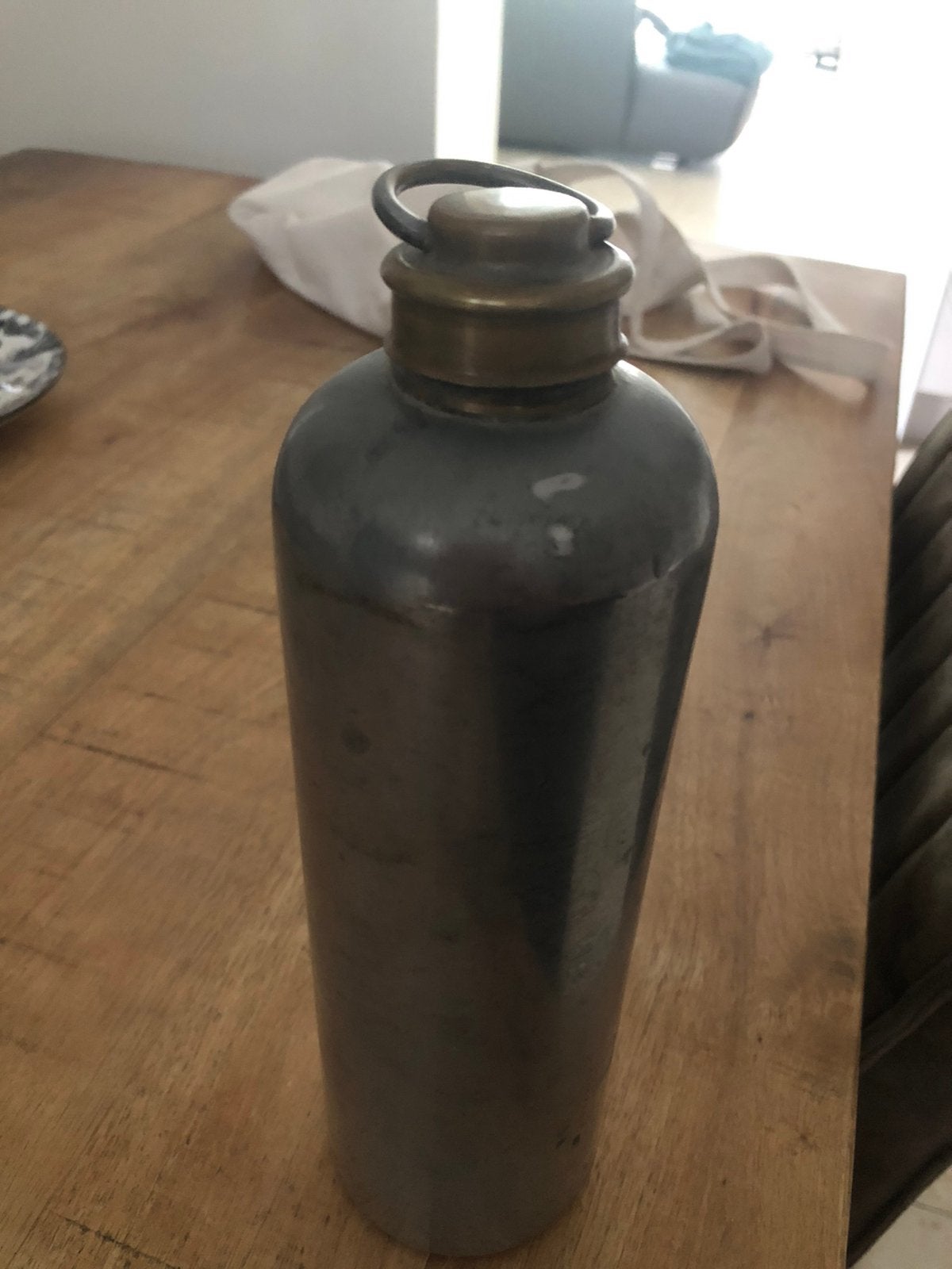 Vintage metalen bedkruik, Huis en Inrichting, Ophalen of Verzenden, Zo goed als nieuw