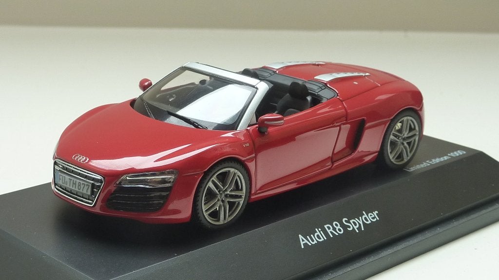 Schuco Audi R8 Spider 1:43, Werkstr 1 D-90765 Furth, Nieuw, Ophalen of Verzenden, Www.schuco.de
