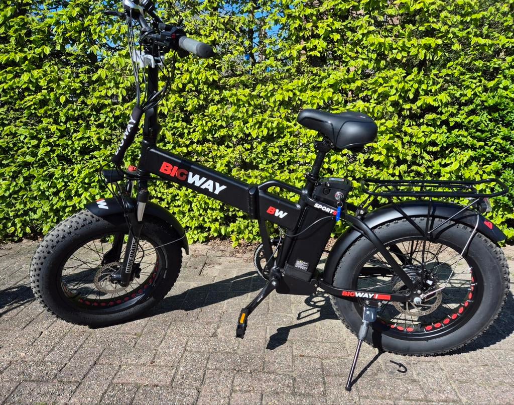 Bike Big Way Electr.- vouwfiets Shimano 7 sp, Ophalen of Verzenden, Overige merken