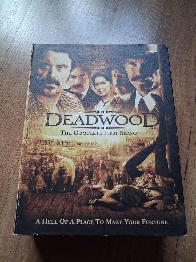 Deadwood seizoenen 1, 2 en 3, Ophalen, Zo goed als nieuw, Actie en Avontuur