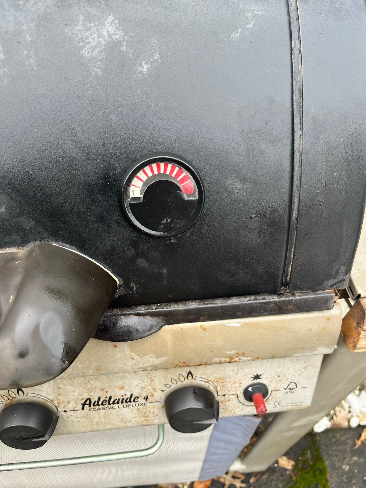Campingaz Adelaide 4 Classic Deluxe Gasbarbecue, Ophalen, Gebruikt