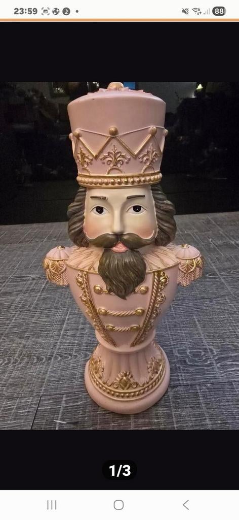 Notenkraker Roze/Goud, Ophalen of Verzenden, Nieuw, Mens