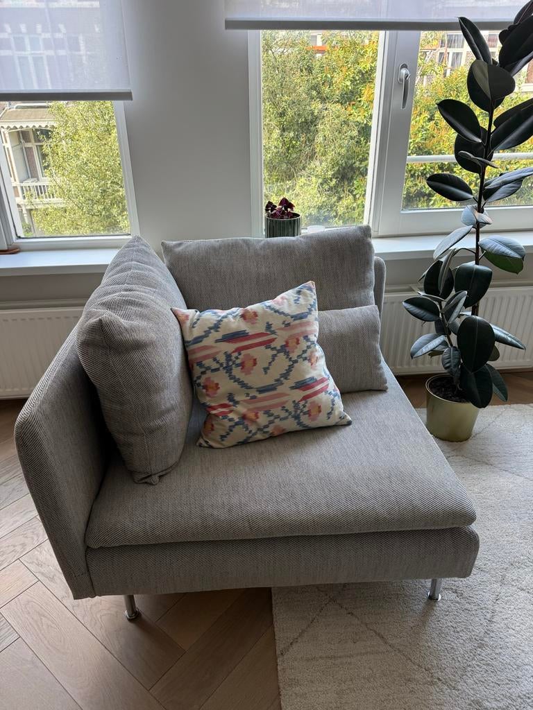 Bank IKEA SÖDERHAMN hoekelement, Huis en Inrichting, Banken | Sofa's en Chaises Longues, Ophalen, Eenpersoons, Zo goed als nieuw