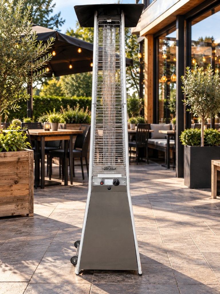 terrasverwarmer, Tuin en Terras, Ophalen, Gebruikt