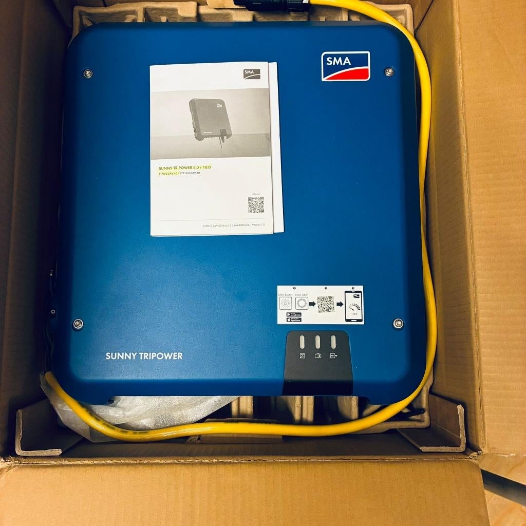 SMA Sunny Tripower 8.0 3-AV 40 smart connected, Doe-het-zelf en Verbouw, Zonnepanelen en Toebehoren, Ophalen, Zo goed als nieuw