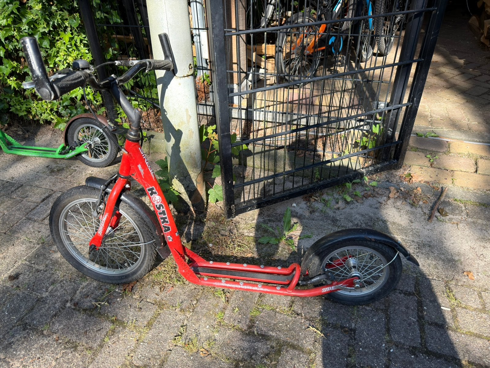2x Kostka steppen maat 16, Fietsen en Brommers, Ophalen, Gebruikt, Gewone step