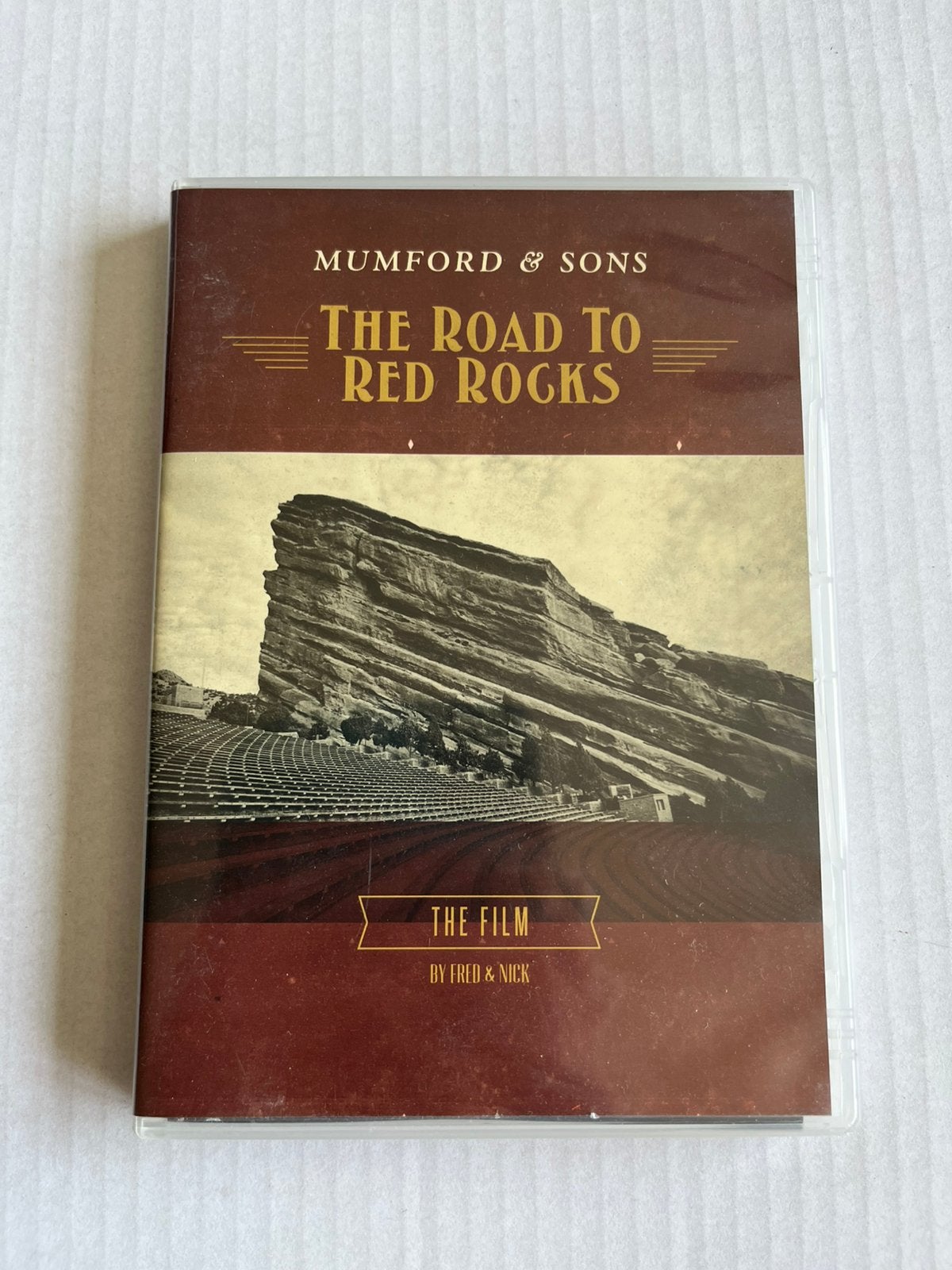 Mumford & Sons - The Road To Red Rocks DVD, Alle leeftijden, Ophalen of Verzenden, Gebruikt