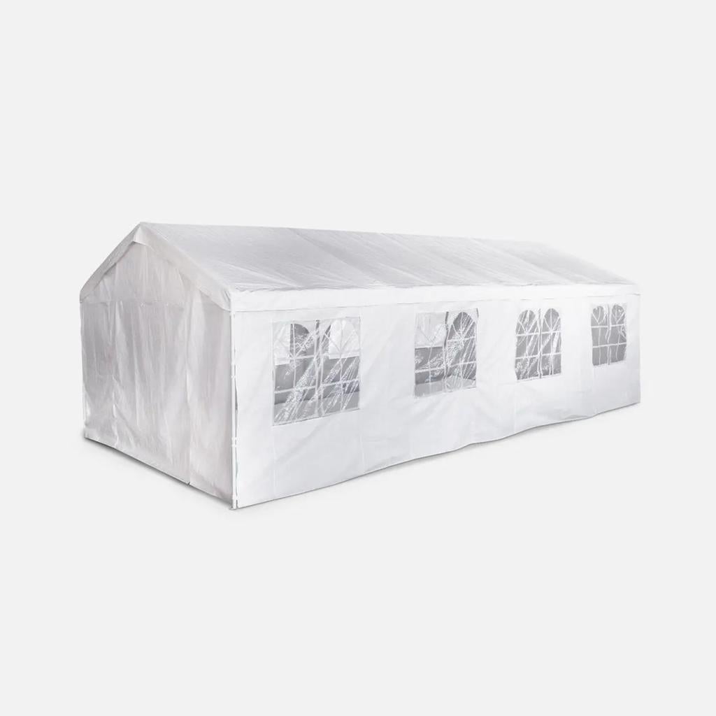 Partytent 4x8m - Ideaal voor feesten en evenementen, Tuin en Terras, Partytenten, Ophalen, Gebruikt, Opvouwbaar, Partytent