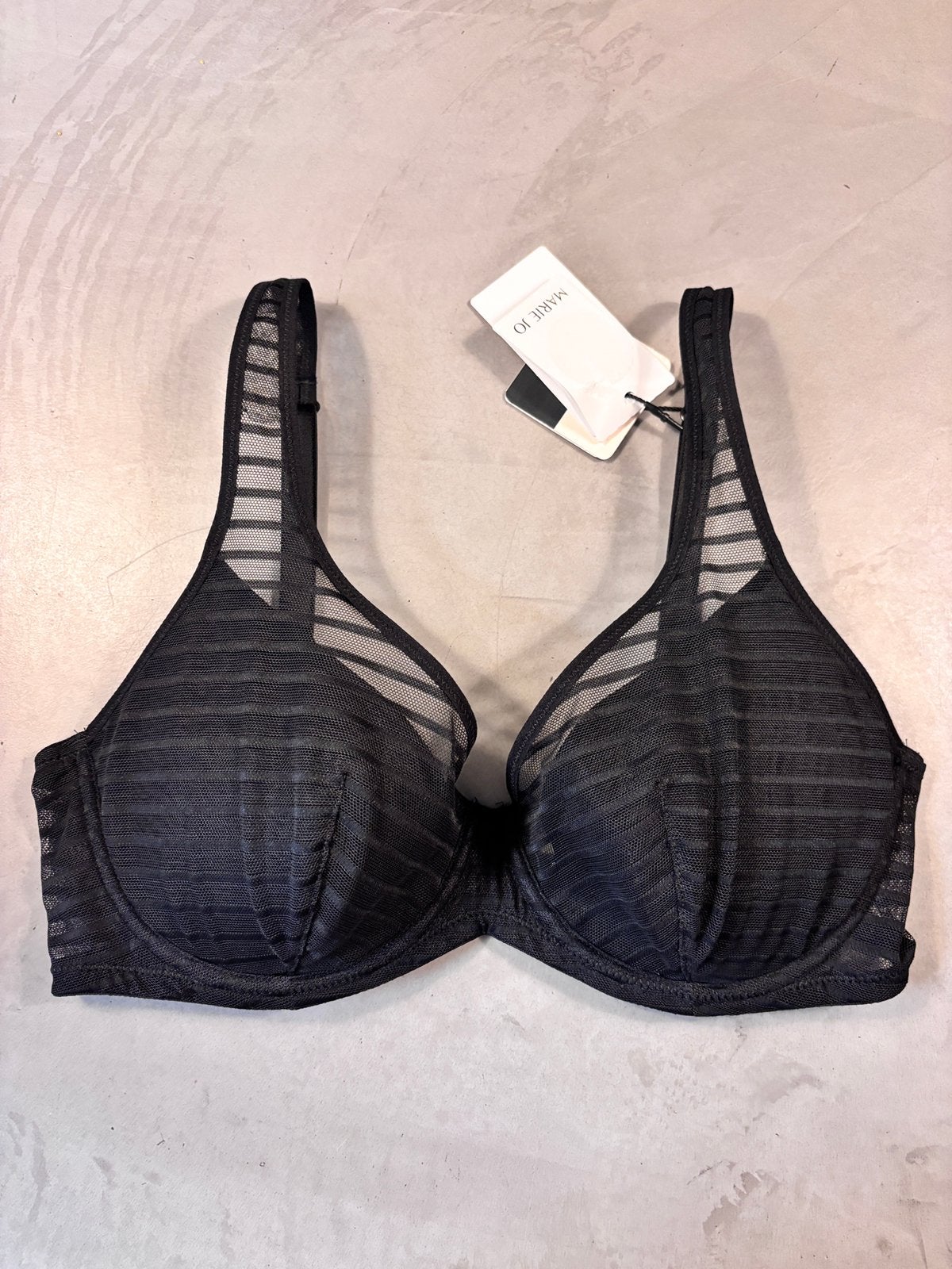 Marie Jo Basyl plunge bh zwart 75D NIEUW, Ophalen of Verzenden, Zwart, BH