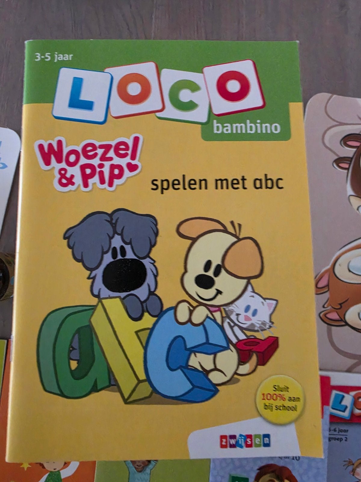 Woezel & Pip Loco Bambino: Spelen met ABC (3-5 jaar), Boeken, Ophalen of Verzenden, Zo goed als nieuw, Zwijsen, 3 tot 4 jaar