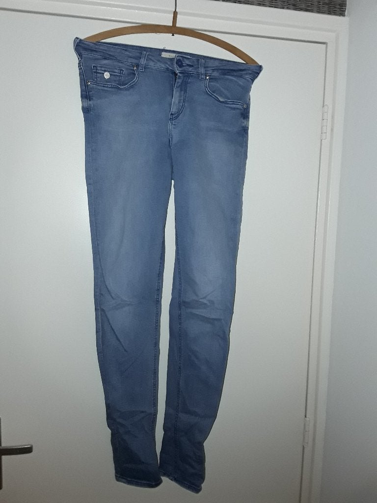 Scotch & Soda Licht Blauwe Spijkerbroek Maat 28/32, Blauw, Scotch & Soda, Ophalen of Verzenden, W28 - W29 (confectie 36)