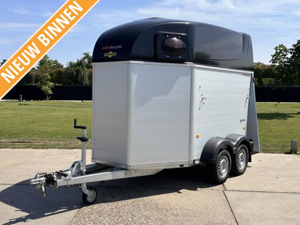 Humbaur 2 paardentrailer NIEUWSTAAT marge VOL aluminium
