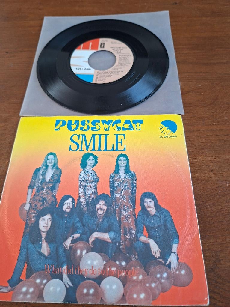 Pussycat, smile, Gebruikt, 7 inch, Single, Ophalen of Verzenden