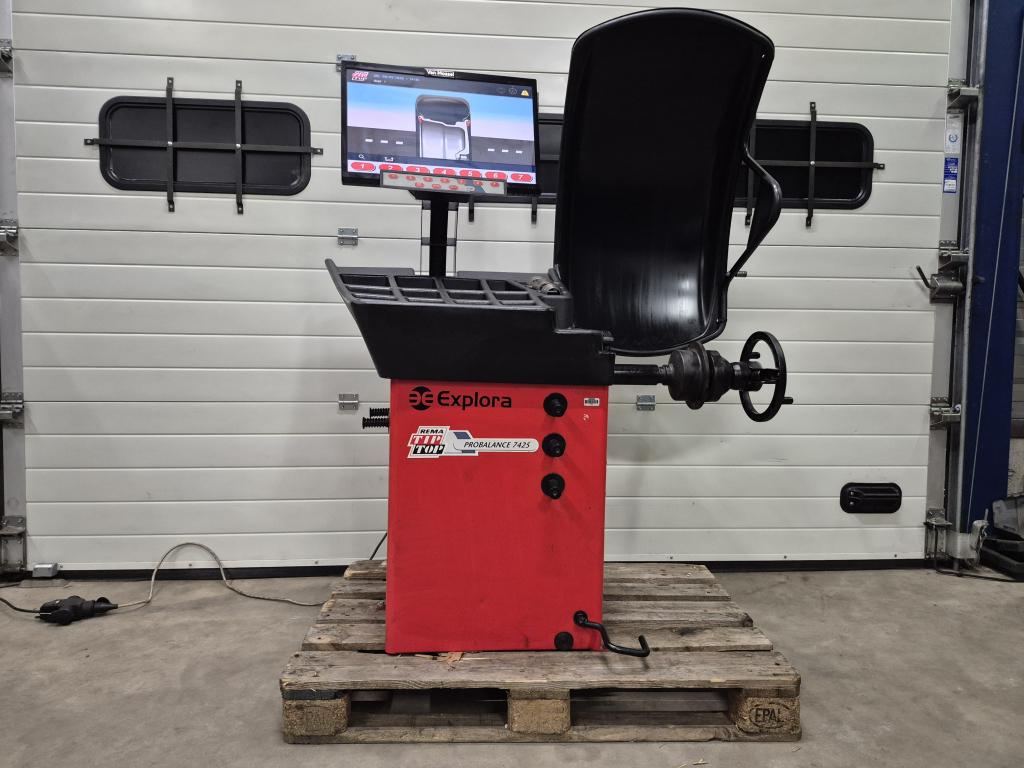 Rema Tiptop 7425 balanceer apparaat / balanceer machine, Niet ingevuld, Gebruikt, Niet ingevuld, Ophalen of Verzenden