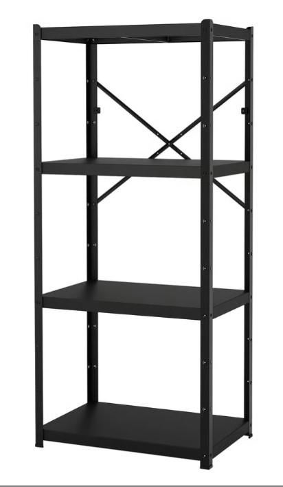 ZGAN IKEA BROR open kast, Huis en Inrichting, Kasten | Stellingkasten, Ophalen, Gebruikt