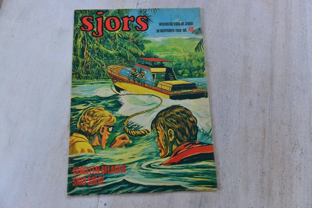 WEEKBLAD SJORS = Nummer 48 jaargang 1968, Meerdere stripboeken, Verzenden, Gelezen