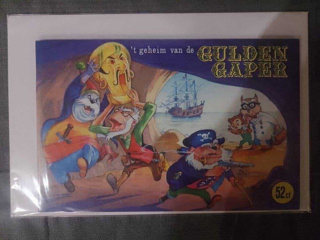 ' t geheim van de Gulden Gaper., Eén stripboek, Ophalen of Verzenden, Gelezen
