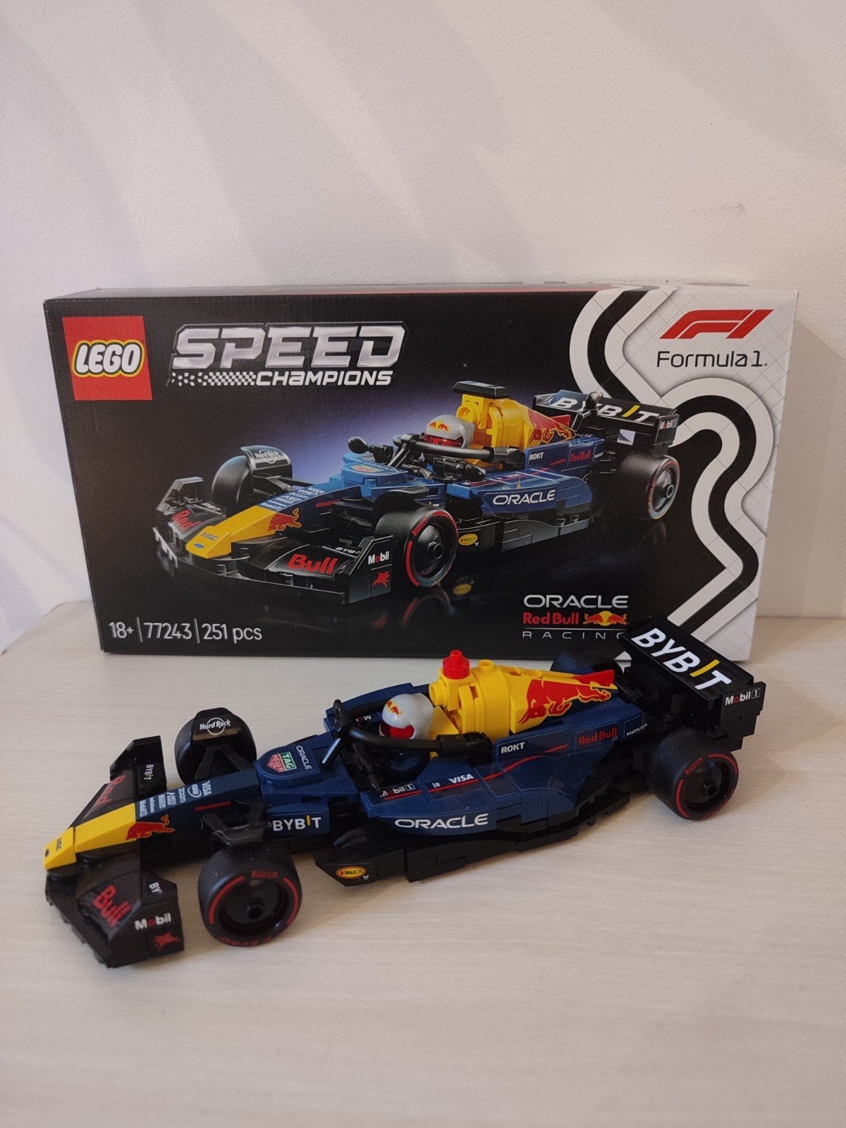 Lego Speed Champions Red Bull Racing RB18 Formule 1, Compleet, Lego, Zo goed als nieuw, Complete set