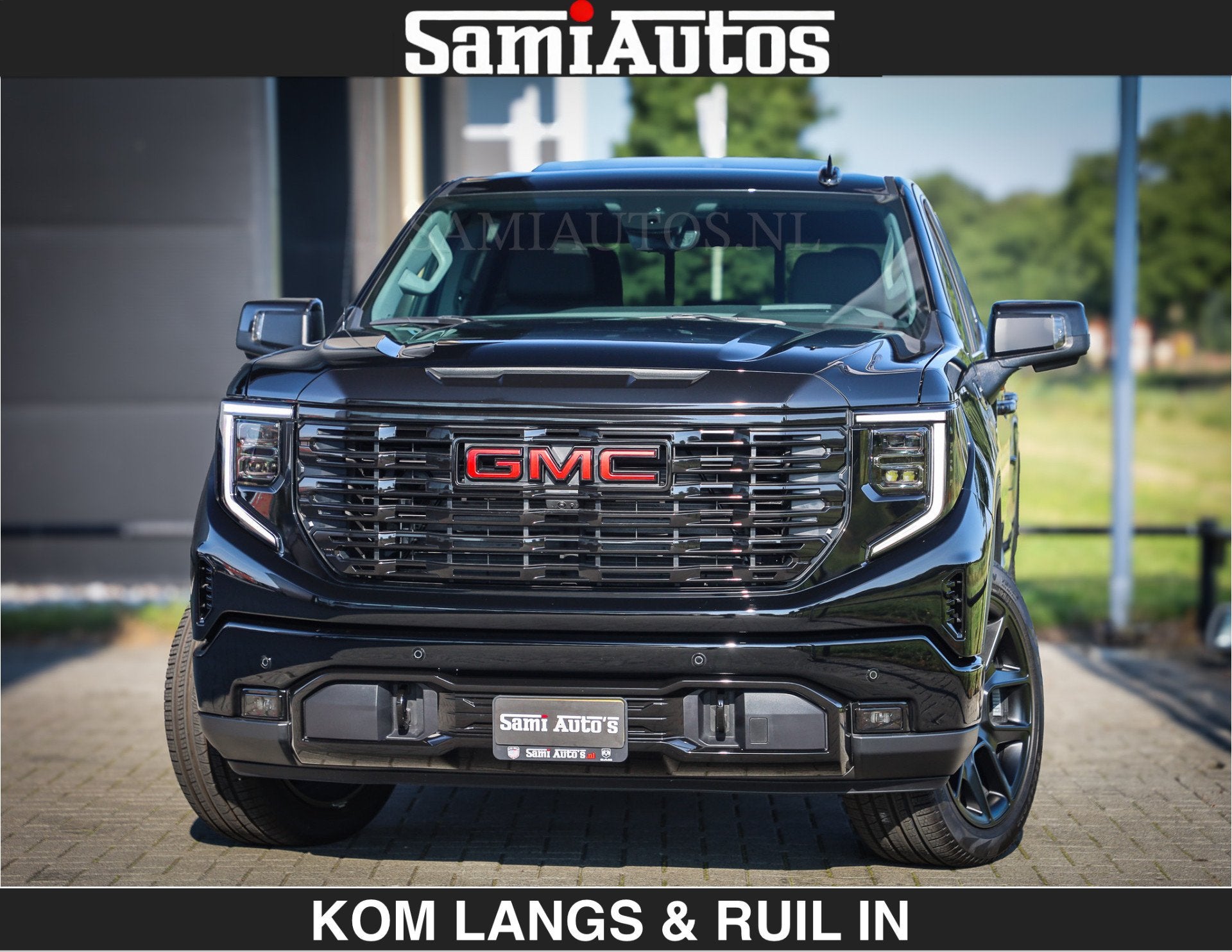 GMC Sierra DENALI 6.2 V8 426PK Full Option | De Meest Luxe P, Auto's, Automaat, Dealer onderhouden, Met garantie (alle), 426 pk