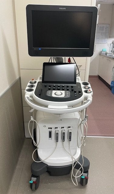 Echo apparaat Philips Affiniti 50 (met 3 cardio-transducers), Diversen, Ophalen, Zo goed als nieuw