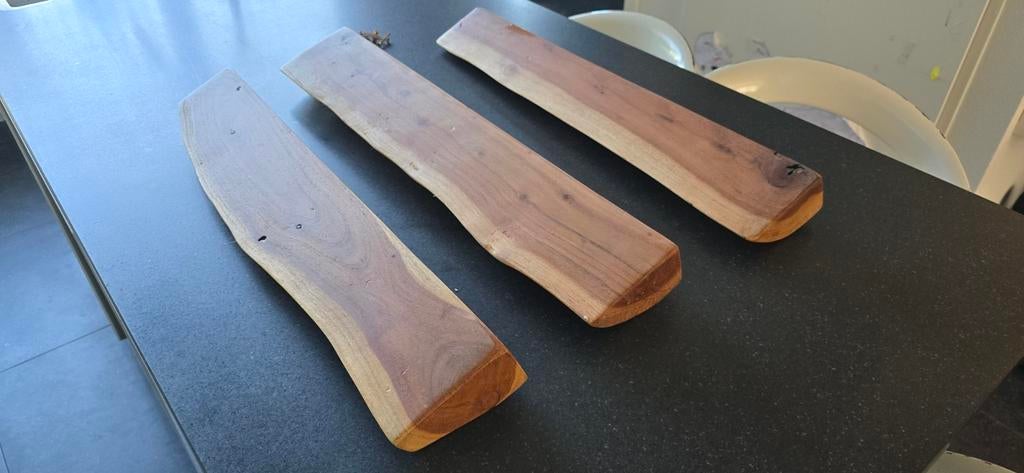 Decoratieve houten planken voor wanddecoratie, Gebruikt, 25 tot 50 mm, Ophalen of Verzenden, Plank