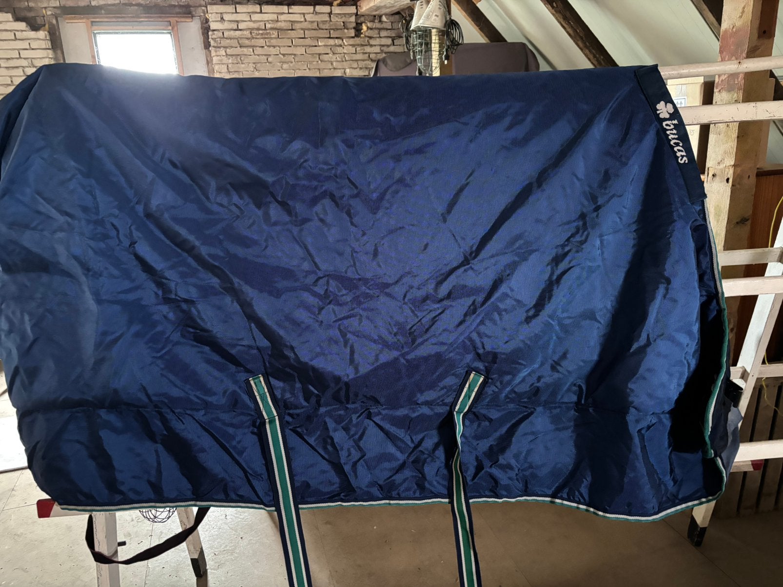 Bucas winterdeken, Extra Full (XL), Zo goed als nieuw, Blauw, Deken