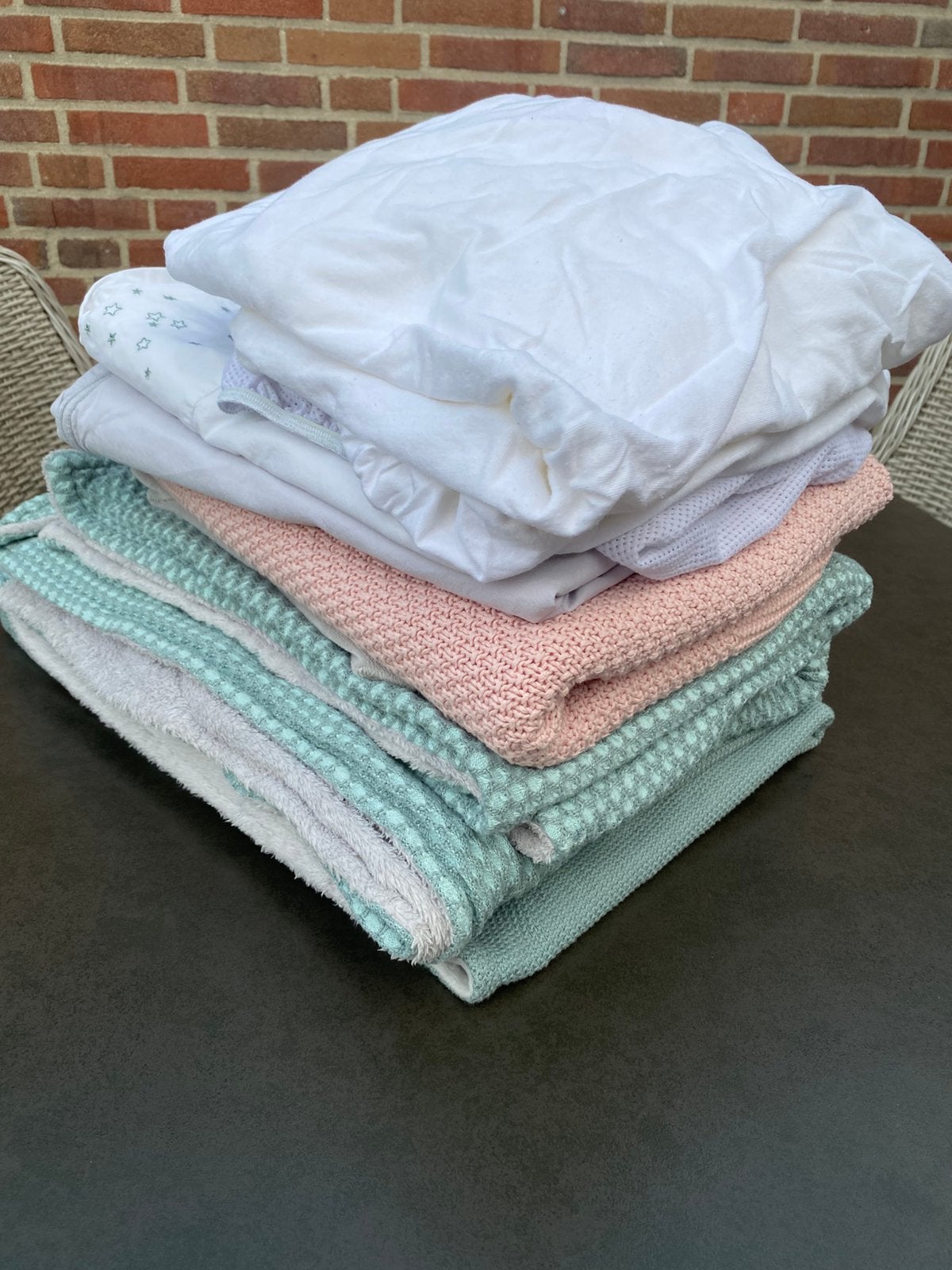 Babypark wieg mint + luxe beddengoed Koeka/Baby's Only, Ophalen, Gebruikt, Wieg
