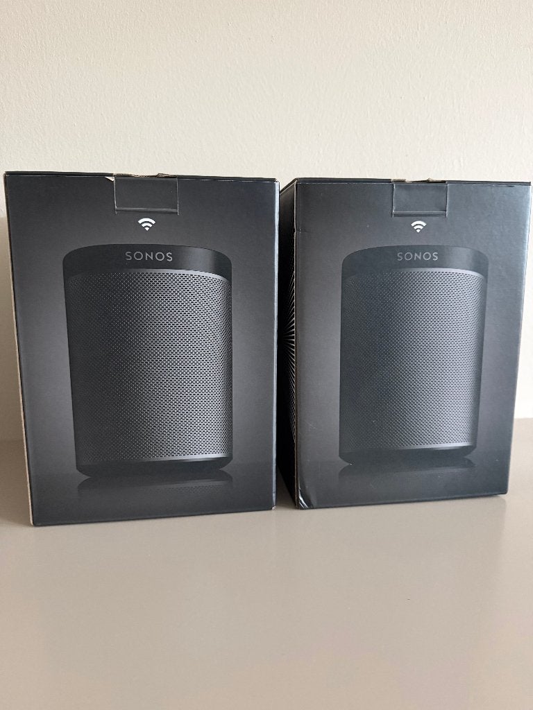 Sonos Play 1 Zwart *Als Nieuw* 6 maanden garantie, Audio, Tv en Foto, Luidsprekers, Inclusief kabels, Speakerset, Ophalen of Verzenden