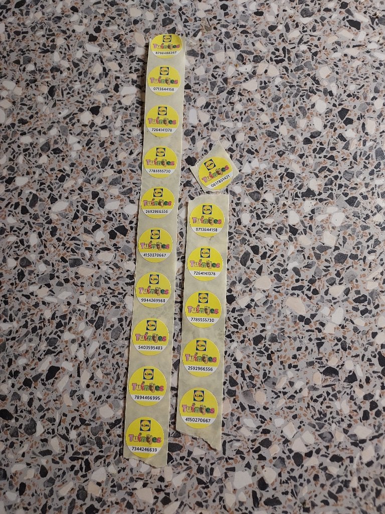 16 lidl zegels tuintjes, Lidl, Ophalen