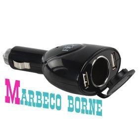 Auto USB lader,Auto lader dubbel, Twin car charger