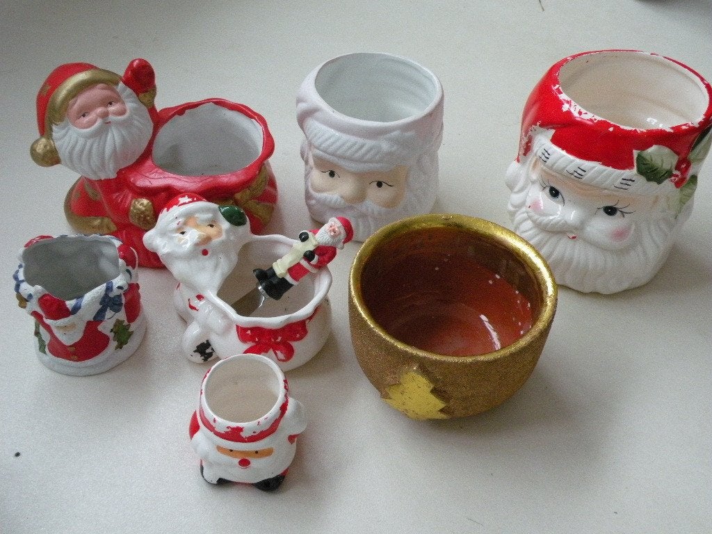 Kerstbakjes., Ophalen of Verzenden, Gebruikt
