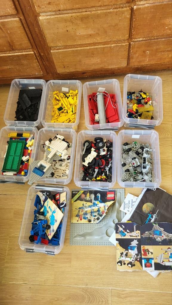 Vintage Classic Space LEGO met instructies ruimtelego, Kinderen en Baby's, Speelgoed | Duplo en Lego, Gebruikt, Lego, Ophalen of Verzenden