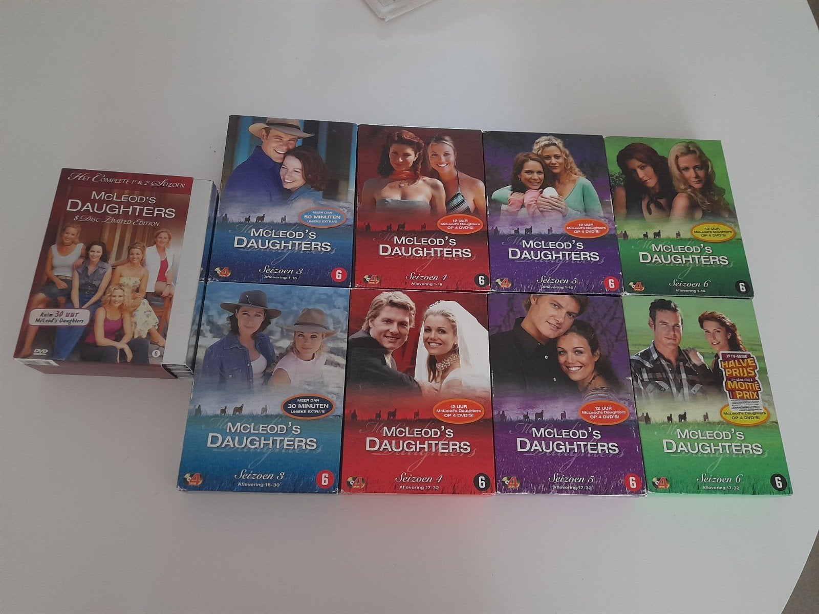 McLeod's Daughters DVD Boxsets - Seizoenen 1 t/m 6, Nederlands, Drama, Ophalen of Verzenden, Gebruikt