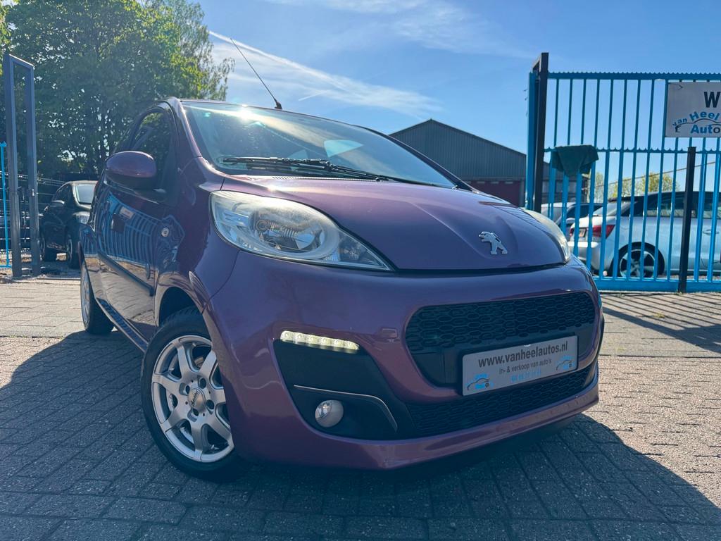 Peugeot 107 1.0 Envy A-C Elek Pakket Lmv Led Nw Apk, Voorwielaandrijving, Stof, Gebruikt, Overige kleuren