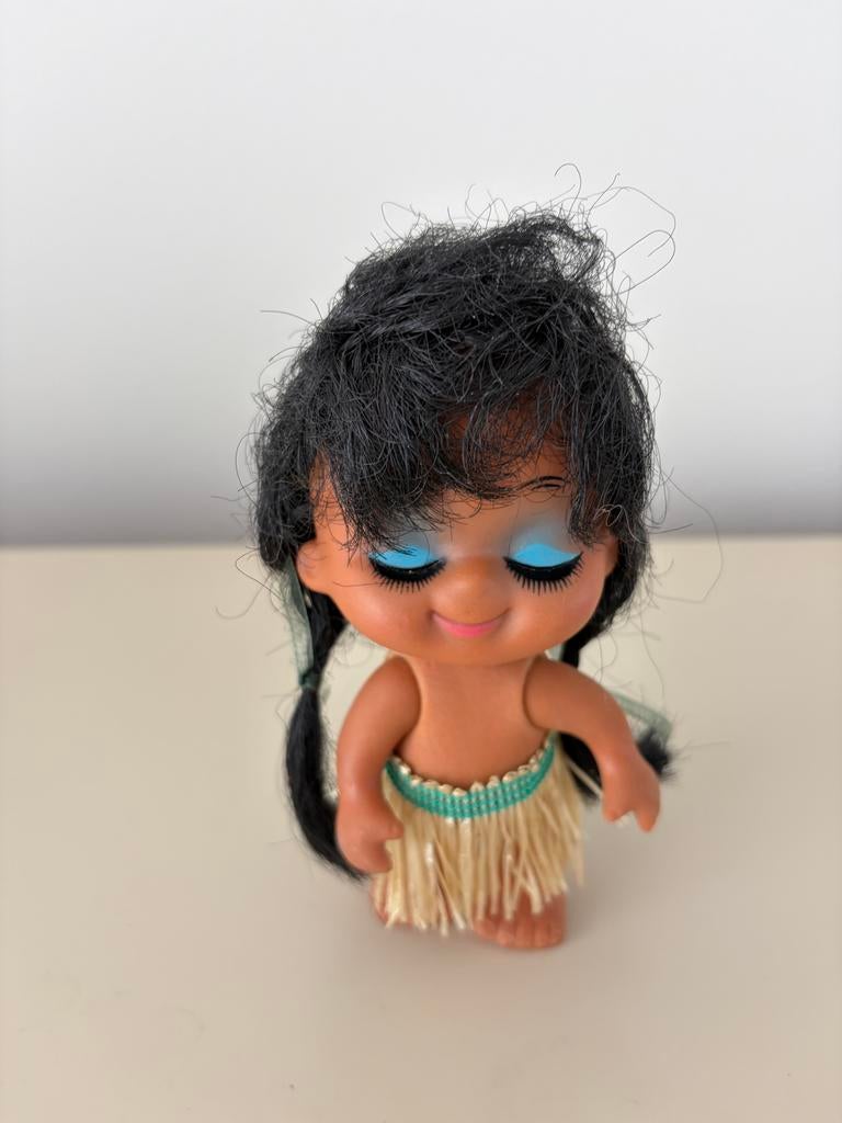 Vintage Hawaii Popje Hong Kong - Hula Meisje, Ophalen of Verzenden, Gebruikt, Overige typen
