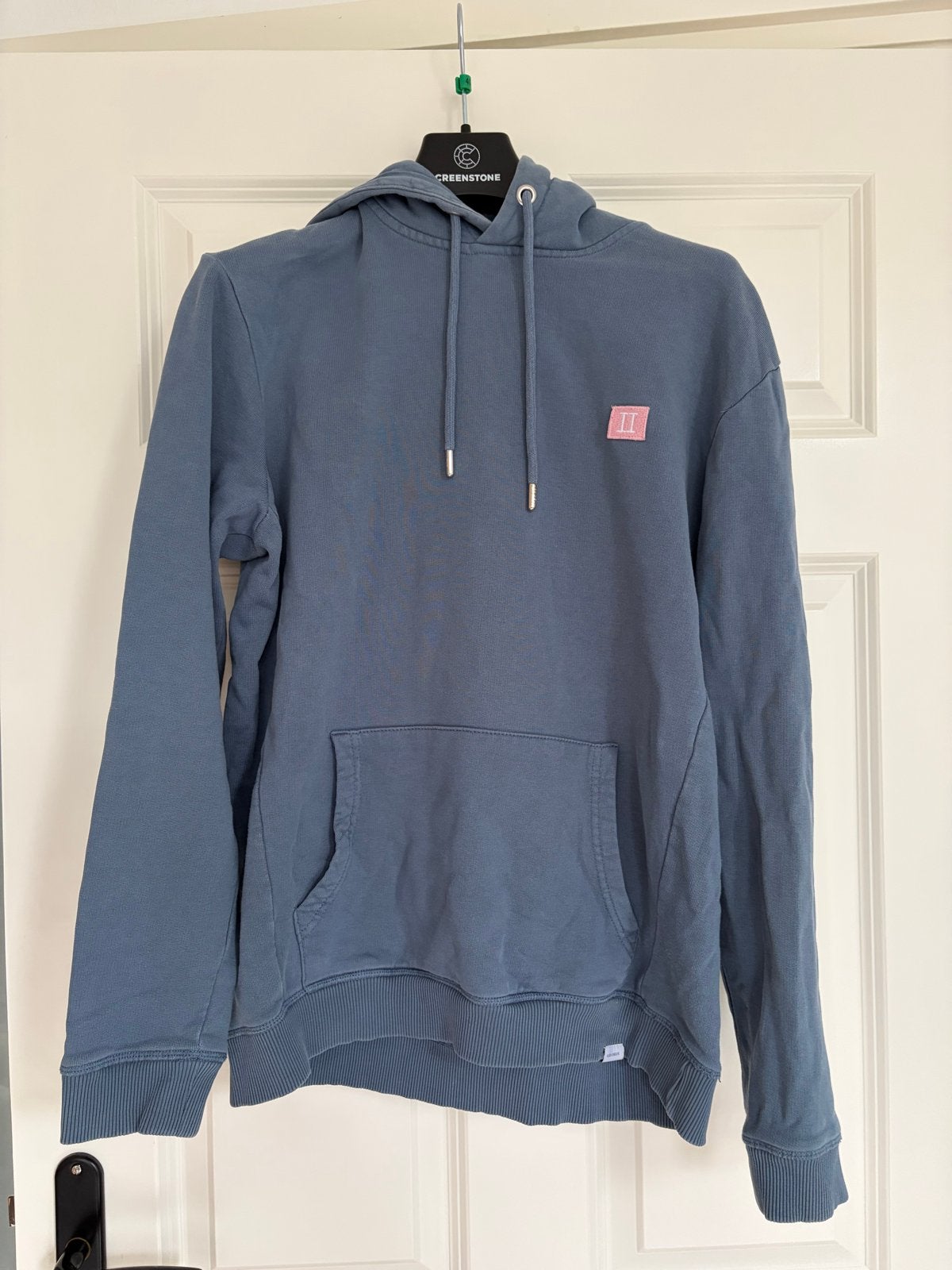 Les Deux Piece donkerblauwe hoodie - Maat S, Ophalen of Verzenden, Zo goed als nieuw, Maat 46 (S) of kleiner, Blauw