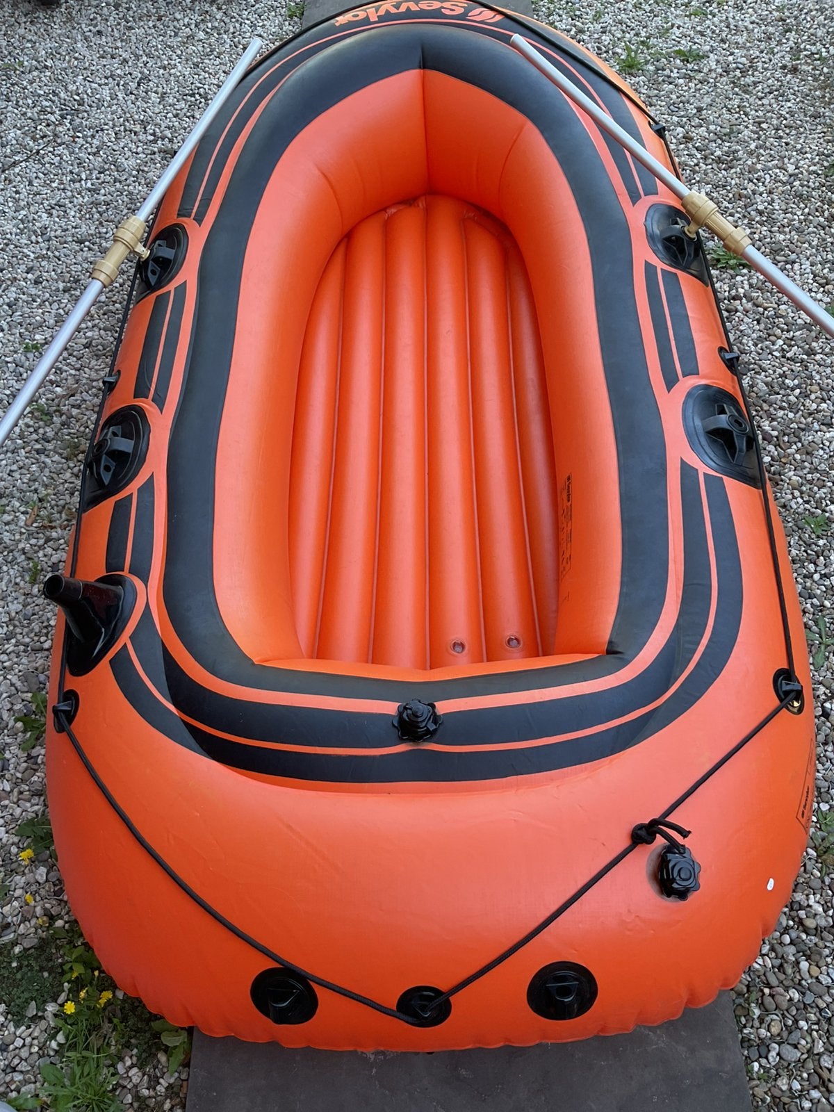 Opblaasbare roeiboot, Watersport en Boten, Kano's, Ophalen, Met peddels, Overige typen, Twee personen