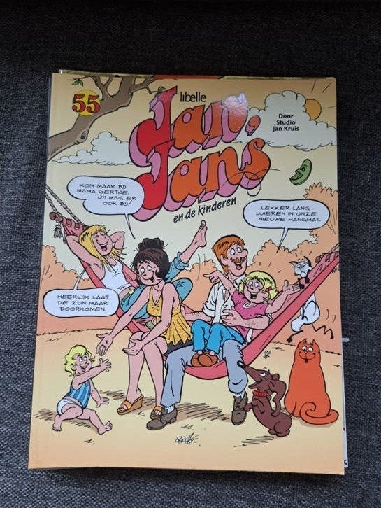 Jan Jans en de kinderen deel 55, Eén stripboek, Ophalen of Verzenden