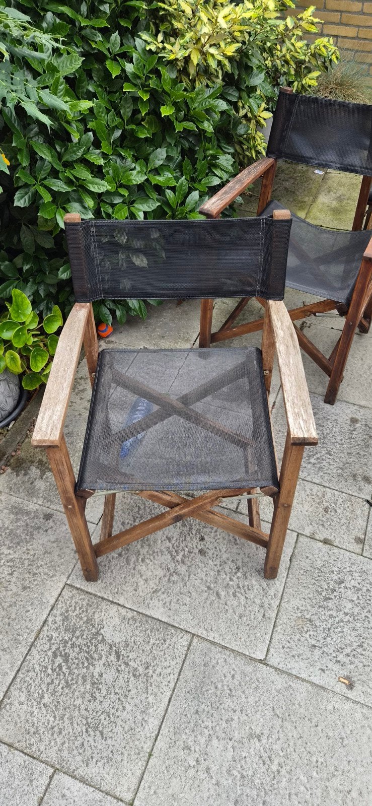 6 Tuinstoelen - Opknappers, Tuin en Terras, Ophalen, Gebruikt, Hout, Inklapbaar