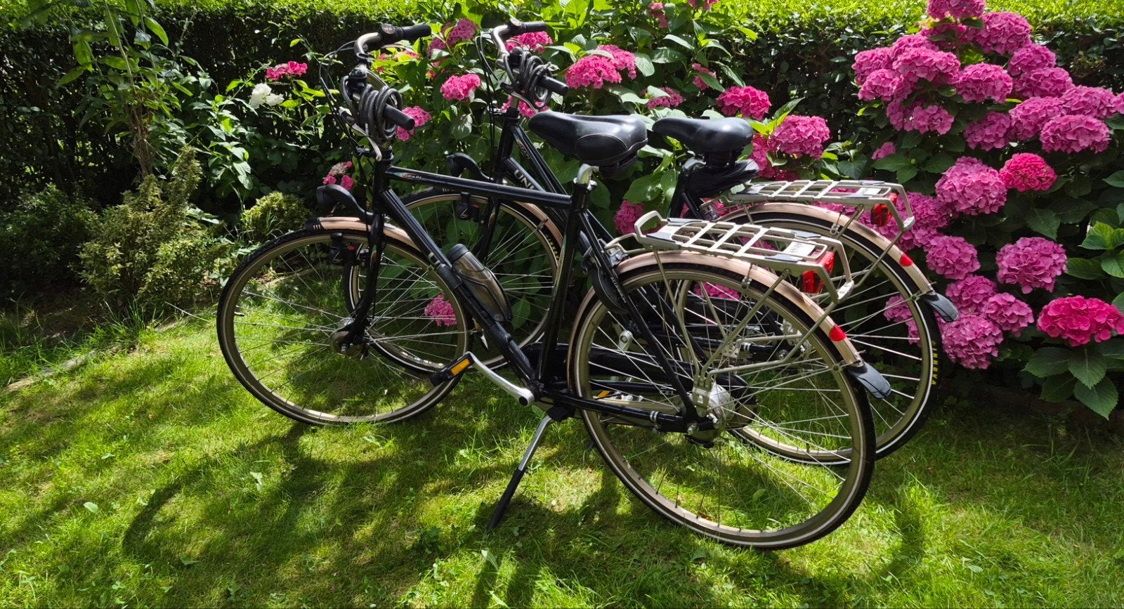 mooie Union fietsen te koop, Fietsen en Brommers, Ophalen, Trommelrem, Union hybride