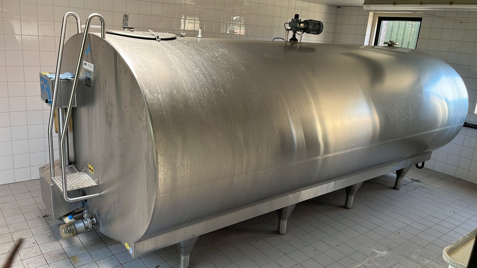 Meuller melktank rvs 8200 liter, Dieren en Toebehoren, Ophalen, Gebruikt