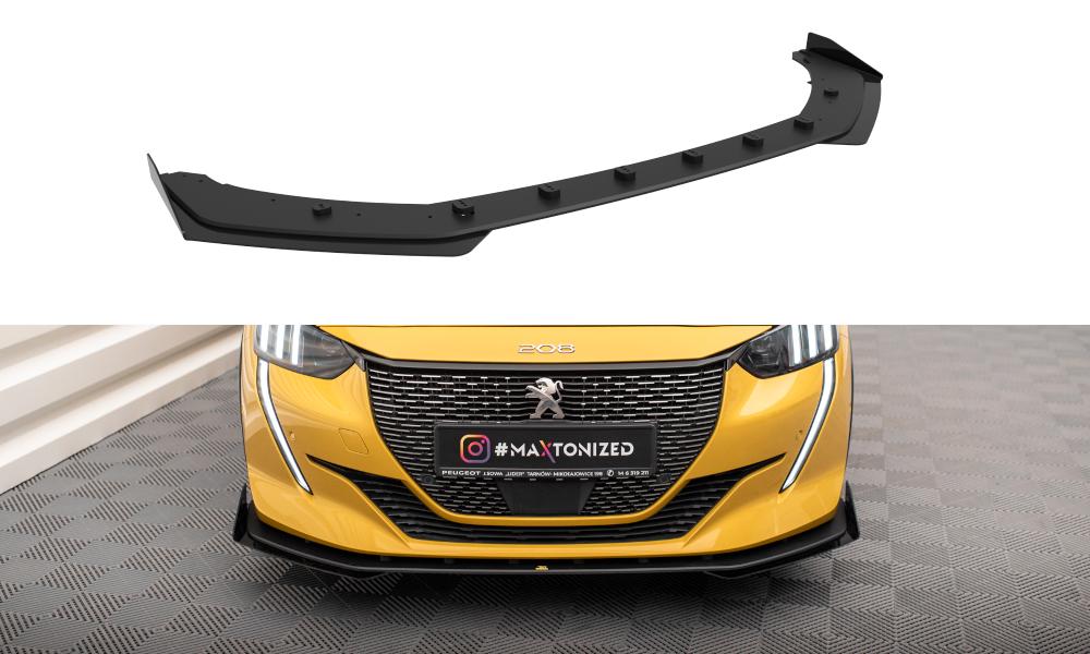 Race Voorlip sideskirt diffuser - Peugeot 208 GT 19-23, Ophalen of Verzenden