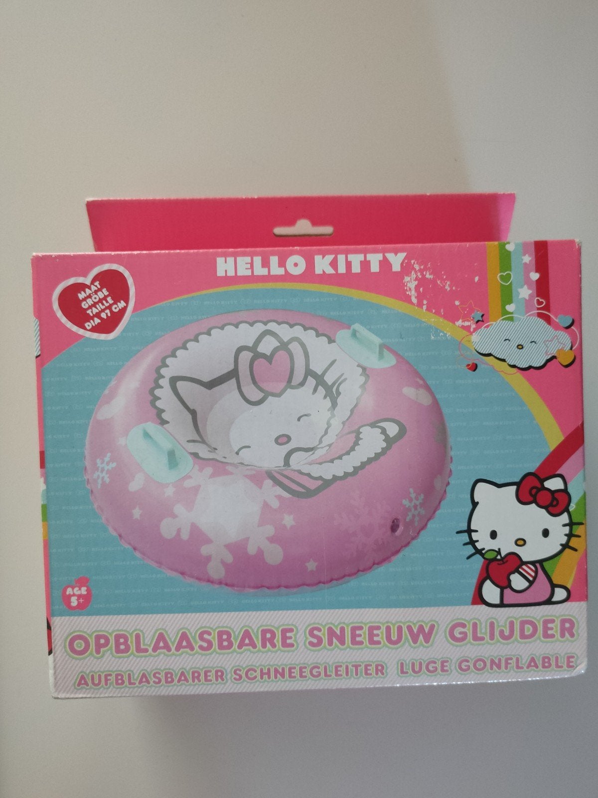 Hello Kitty opblaasbare sneeuwglijder, Ophalen of Verzenden, Nieuw