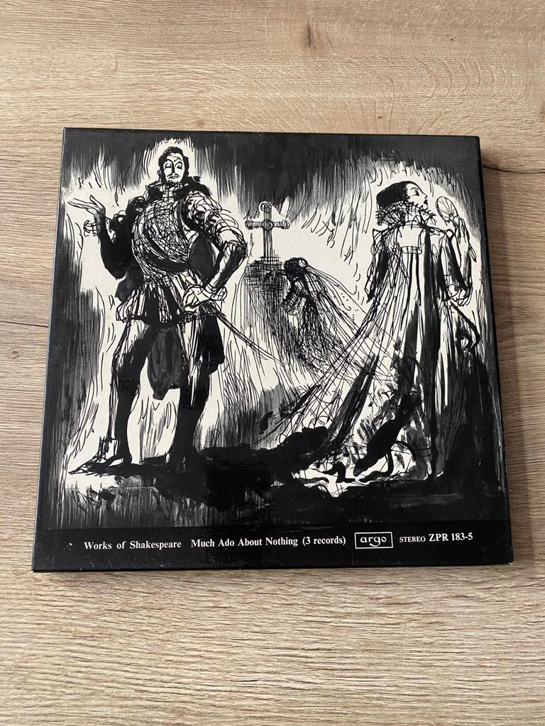 Shakespeare – Much Ado About Nothing | Complete 3LP, Cd's en Dvd's, Vinyl | Overige Vinyl, Boxset, Ophalen of Verzenden, Gebruikt