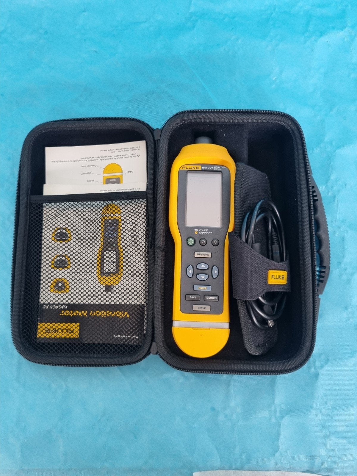 Fluke 805 FC Trillingsmeter met Connect App, Ophalen of Verzenden, Zo goed als nieuw