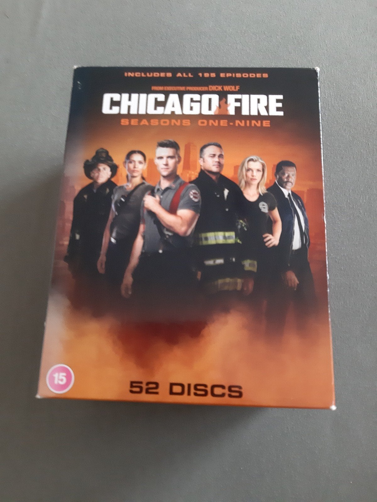 Chicago Fire Seizoenen 1-9 DVD Boxset - Gebruikt, Cd's en Dvd's, Vanaf 16 jaar, Drama, Engels, Inclusief doosje