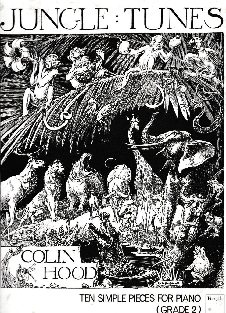 COLIN HOOD - JUNGLE * TUNES, Gebruikt, Ophalen of Verzenden, Artiest of Componist, Piano
